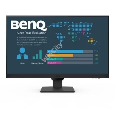 BENQ IPS monitor 23,8" BL2490 1920x1080, 250 cd/m2, 5ms, 100 Hz, Eye Care, 2xHDMI, DisplayPort, hangszóró