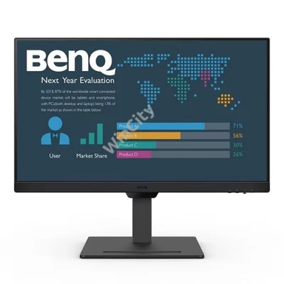 BENQ IPS monitor 23,8" BL2490T 1920x1080, 250 cd/m2, 5ms, 100 Hz, Eye Care, 2xHDMI, DisplayPort, hangszóró