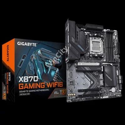 GIGABYTE Alaplap AM5 X870 GAMING WIFI6 AMD X870, ATX