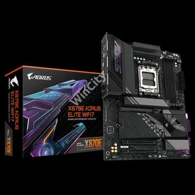 GIGABYTE Alaplap AM5 X870E AORUS ELITE WIFI7 AMD X870, ATX