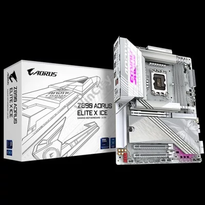 GIGABYTE Alaplap S1851 Z890 AORUS ELITE X ICE INTEL Z890, ATX