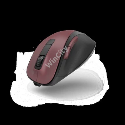 HAMA 00173033, VEZETÉK NÉLKÜLI OPTIKAI EGÉR "MW-500 V2", BORDÓ (BEÉP. AKKU)
