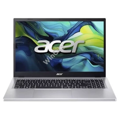 ACER Aspire AG15-71P-72YH, 15.6" FHD IPS, Intel Core i7-13620H, 16GB, 1TB SSD, UMA, DOS, ezüst