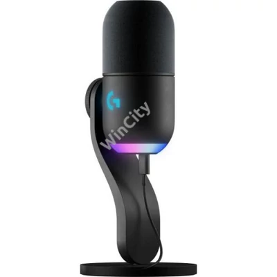 LOGITECH Mikrofon - Yeti GX Lightsync RGB, Fekete