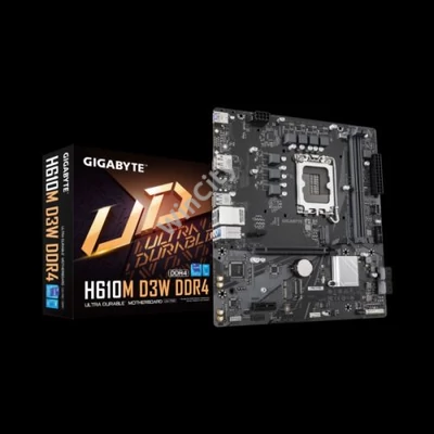 GIGABYTE Alaplap S1700 H610M D3W DDR4 INTEL H610, mATX