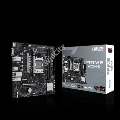 ASUS Alaplap AM5 PRIME A620M-K AMD A620, mATX