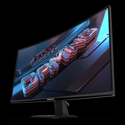 GIGABYTE Ívelt VA LED Monitor 27" GS27QCA 2560x1440, 2xHDMI/Displayport