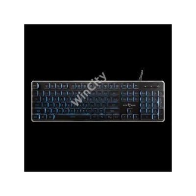 WHITE SHARK TACHI-B/US WS GK-003141B-US gamer billentyűzet, 104 gomb fekete (angol)