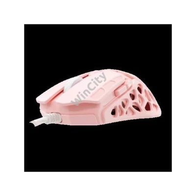 WHITE SHARK ECTOR-P WS GM-5016P gamer egér 7D / 12.200 dpi pink RGB PIXART PMW3327