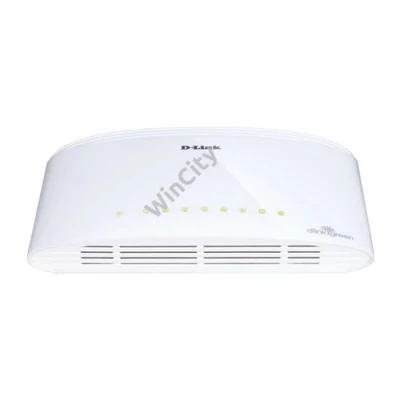 D-LINK Switch 5x1000Mbps Műanyagházas Asztali, DGS-1005D/E