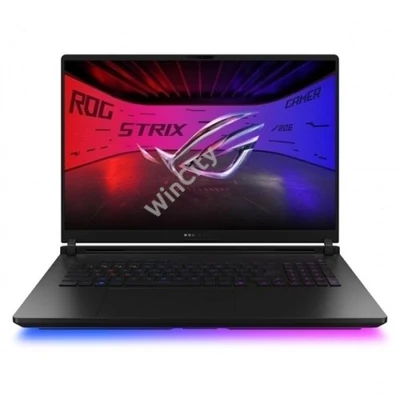 ASUS GAMER NB ROG Strix G835LX-SA012W 18" WQXGA, Ultra 9, 64GB, 2TB M.2, NV RTX 5090 24GB, WIN11H, Fekete