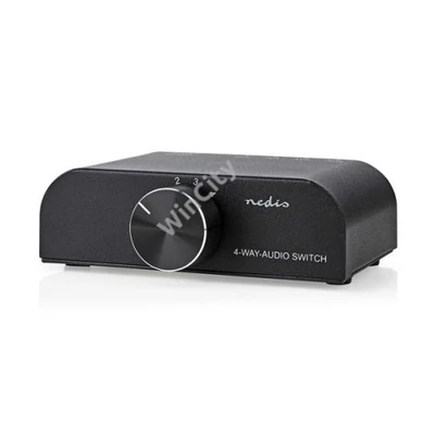 Nedis analóg audio kapcsoló, ASWI2424AT
