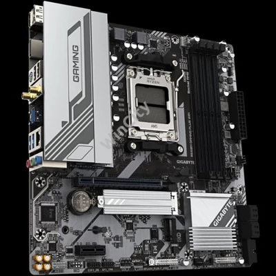 GIGABYTE Alaplap AM5 B650M GAMING PLUS WIFI AMD B650, ATX