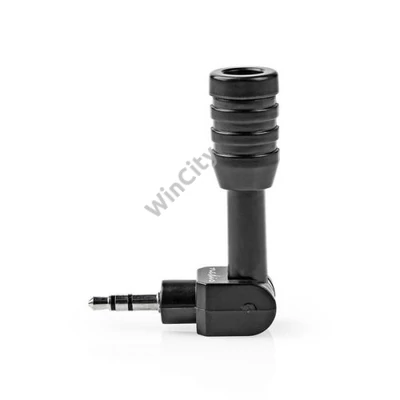 Nedis MICMJ100BK notebook mikrofon, 3,5mm jack dugó