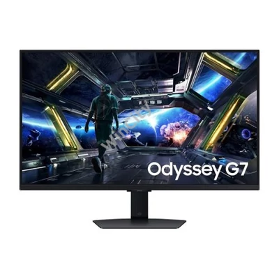 SAMSUNG Gaming 144Hz IPS monitor 32" G70D, 3840x2160, 16:9, 350cd/m2, 1ms, 2xHDMI/DisplayPort,WiFi, Bluetooth, hangszóró