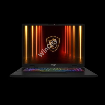 MSI Gaming NB Crosshair 17 HX AI D2XWGKG-016, 17" QHD+ 240Hz, Ultra 9 275HX, 16GB, 1TB, RTX 5070 8GB, NoOS, Fekete