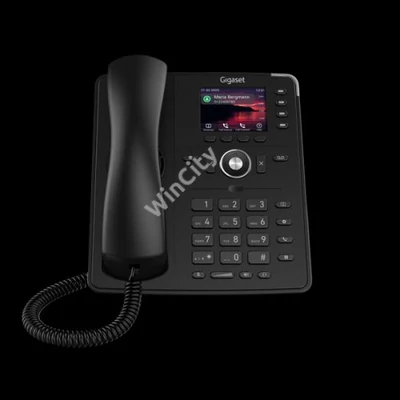 GIGASET P710 IP PRO IP asztali telefon, színes TFT kijelző, 4 funckiós LED billentyűk, HD hang, POE képes