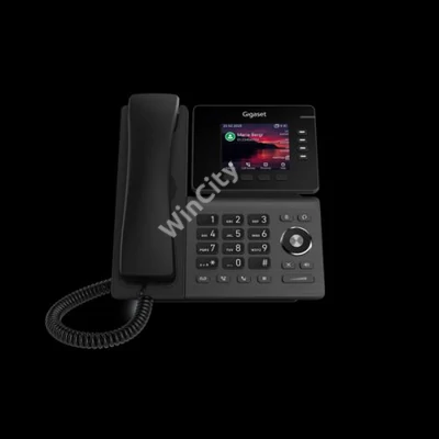 GIGASET P810B IP PRO IP asztali telefon, színes TFT kijelző, 4 funckiós LED billentyűk, HD hang, POE képes, Bluetooth