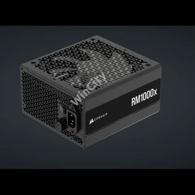 CORSAIR Tápegység Moduláris, RM1000x, 1000W, ATX3.1, PCIe5.1, 14cm, Cybenetics Gold