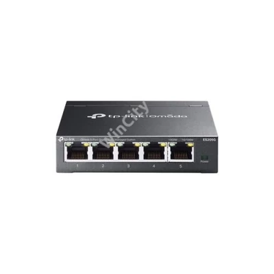TP-LINK Switch 5x1000Mbps Fémházas Easy Smart (Omada), ES205G