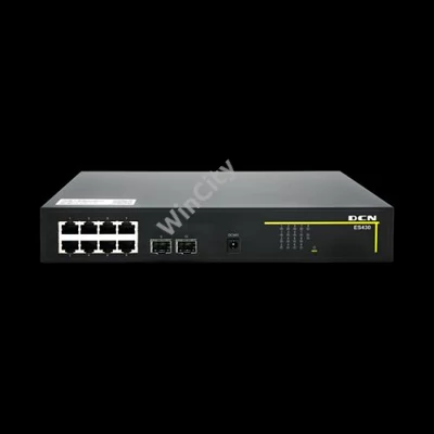 DCN Switch 120W PoE/PoE+ 8x10/100/1000Base-T+ 2x1000Base-X SFP