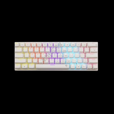 WHITE SHARK GK-002211V2-W/R-US WAKIZASHI-2-W/R-US mech.bill.angol,fehér piros switch 63bill