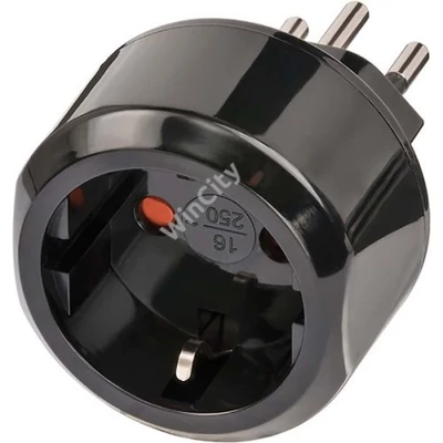 Nedis Brennenstuhl BN-150864 travel, utazó adapter Európa - Svájc