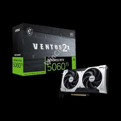 MSI Videokártya PCI-Ex16x nVIDIA RTX 5060 Ti VENTUS 2X PLUS 8GB DDR7 OC