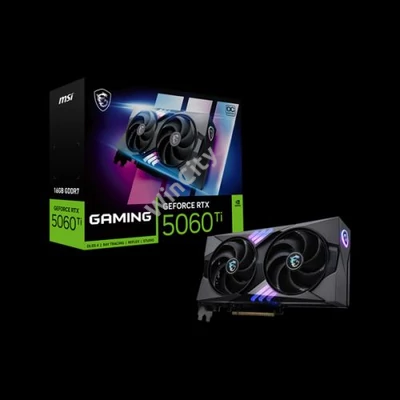 MSI Videokártya PCI-Ex16x nVIDIA RTX 5060 Ti GAMING 16GB DDR7 OC