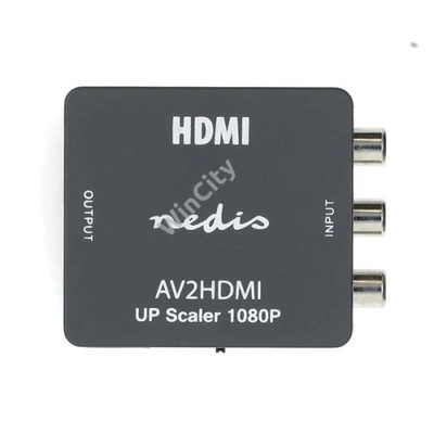 Nedis VCON3456AT (converter) videó konverter, 3 xRCA bemenet - HDMI kimenet 1080p, 1,65 Gbps