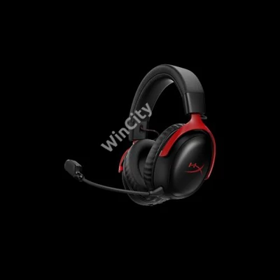 HP HYPERX vezeték nélküli gaming fejhallgató Cloud III S - fekete/piros