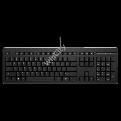 HP vezetékes billentyűzet 125 G2 - fekete