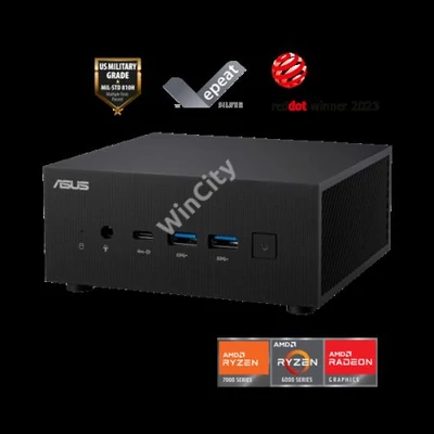 ASUS ExpertCenter miniPC PN53, AMD Ryzen 7, 16GB, 512GB, HDMI, WIFI5, BT5.0, USB 3.1