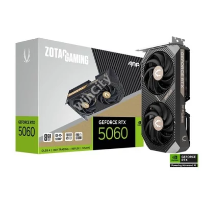 ZOTAC Videokártya PCI-Ex16x nVIDIA RTX 5060 AMP 8GB GDDR7