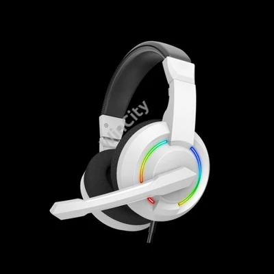 Baracuda HYDRA,-W BGH-021W gamer fejhallgató, fehér