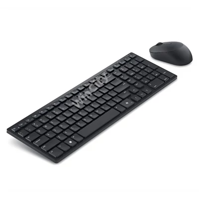 DELL Pro Compact Vezeték nélküli Billentyűzet + egér silent KM555 - Hungarian (QWERTZ) - Fekete