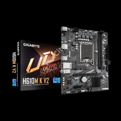 GIGABYTE Alaplap S1700 H610M K V2 INTEL H610, mATX
