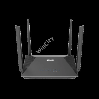 ASUS Wireless Router Dual Band AX3000 1xWAN(1000Mbps) + 3xLAN(1000Mbps), RT-AX52 PRO