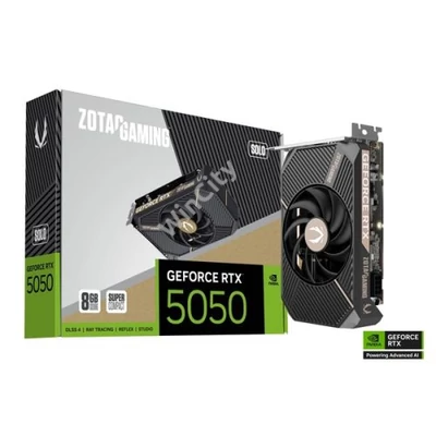 ZOTAC Videokártya PCI-Ex16x nVIDIA RTX 5050 SOLO 8GB GDDR6 OC