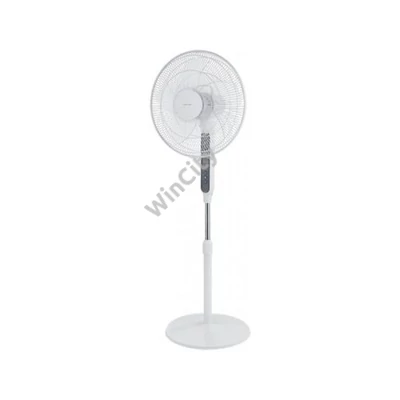 NORDIC HOME FT-529 40 cm álló ventilátor, távírányító, időkapcsoló, 12 sebesség fokzat, 3 év garancia, digi kijelzés
