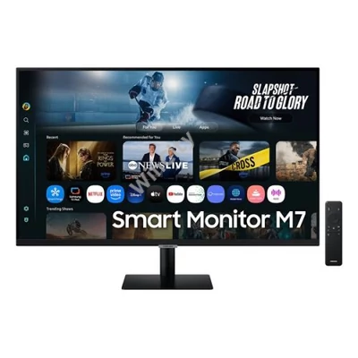 SAMSUNG AI Smart VA monitor 32" M7, 3840x2160, 16:9, 300cd/m2, 4ms, 2xHDMI/3xUSB/USB-C/WiFi/Bluetooth, hangszóró