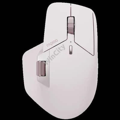 RAPOO 00226041, RAPOO MULTIMODE "MT760M" BLUETOOTH + 2,4GHZ OPTIKAI EGÉR, PINK