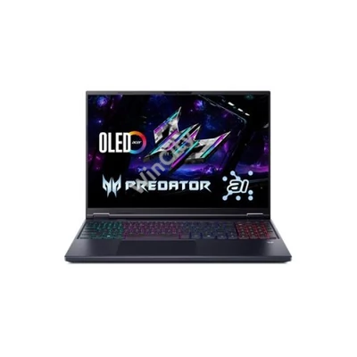 ACER Predator Helios Neo PHN16-73-98D4, 16" WQXGA Intel Core Ultra 9 275HX, 32GB, 1TB SSD, GeForce RTX 5070Ti DOS fekete