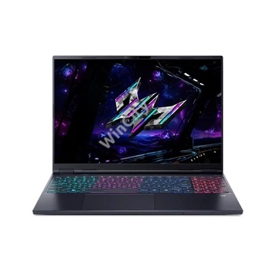 ACER Predator Helios Neo PHN16S-71-77LY, 16" OLED, Intel Core Ultra 7 255HX, 16GB, 1TB SSD, GeForce RTX 5070, DOS fekete