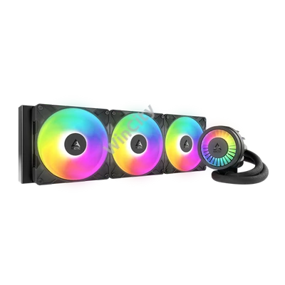 ARCTIC COOLING CPU hűtő Liquid Freezer III Pro 420 A-RGB (vízhűtés), Univerzális Fekete