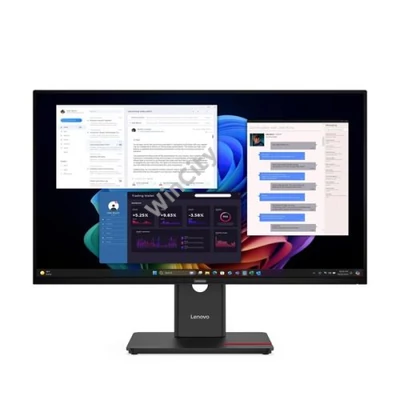 LENOVO Monitor - ThinkVision T27UD-40; 27" 4K 3048x2160 IPS 60Hz, 16:9, 1500:1, 350cd/m2, 4ms, HDMI, DP, USB AC, RJ45
