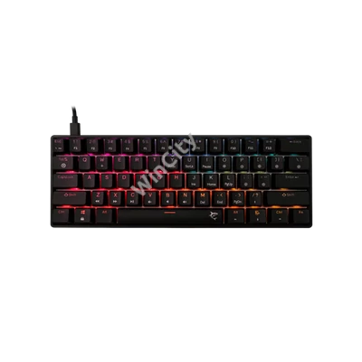 WHITE SHARK GK-004113B/R-HU SHINOBI-2/B-R-HU mech. bill. 62 piros gomb,fekete, magyar