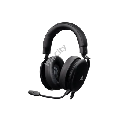 WHITE SHARK GH-2540B ELEPHANT-B vezetékes gamer fejhallgató mikrofonnal, fekete