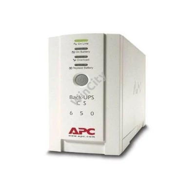 APC Back-UPS BK650EI (CS) (3+1 IEC13) 650VA (400 W) 230V Power-Saving OFFLINE szünetmentes tápegység, torony - USB inter