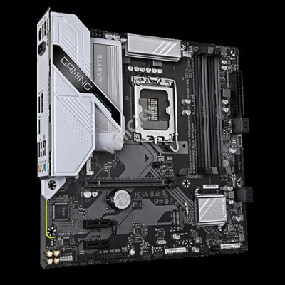 GIGABYTE Alaplap S1700 B760M GAMING PLUS WIFI DDR4 INTEL B760, mATX